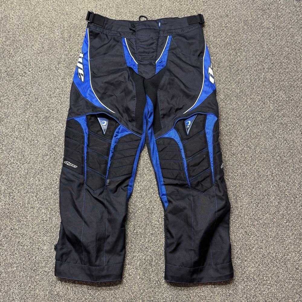 Vintage Dye Core Division Paintball Padded Pants C6 XL Black/Blue READ